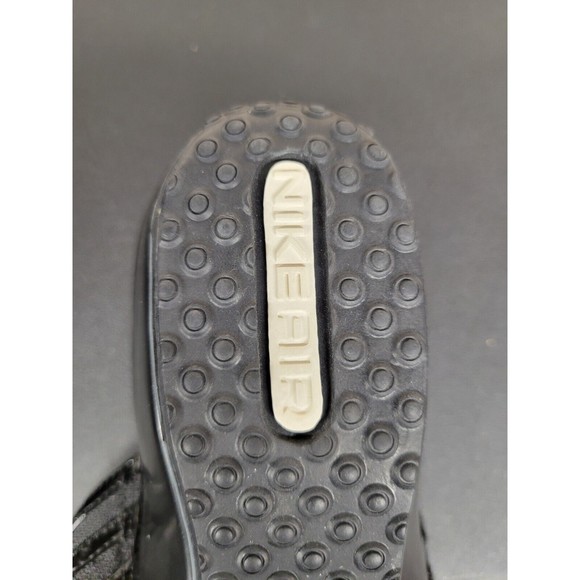 Cole Haan Air Women's SZ 11 B Sandals Platform Wedge Slip On Black Leather - Picture 8 of 9